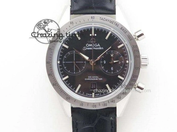 0402 De Ville SS RXW 1:1 Best Edition Black Dial on SS Bracelet A2892 (Free Leather Strap) Sporty 8017